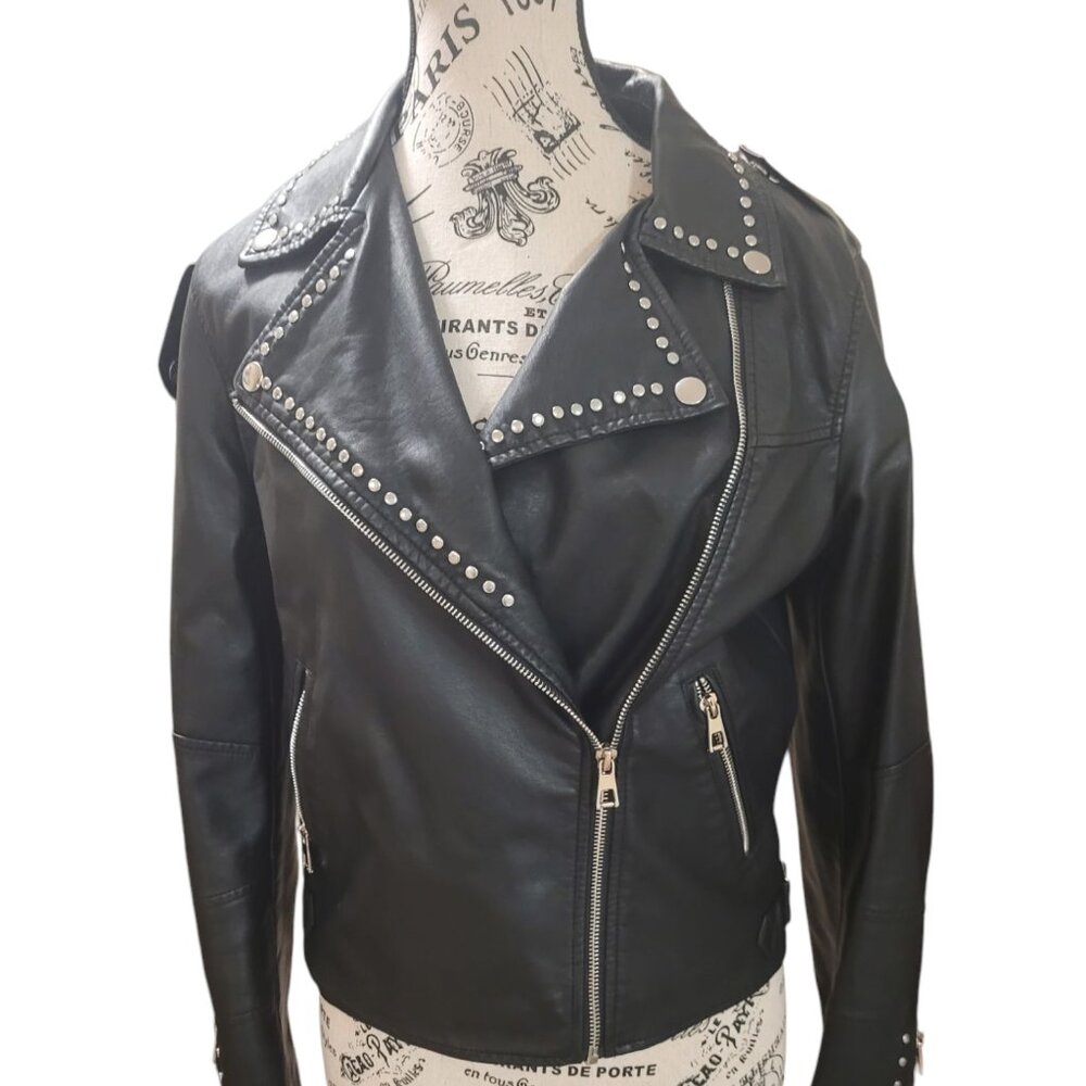 Bebe Vintage 80's Studded Jacket Size M
